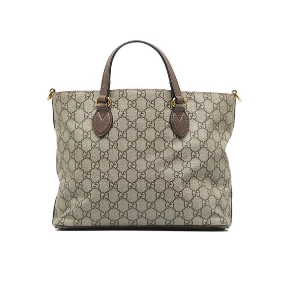 Pre Loved Gucci Mystic Cat Coated Canvas Satchel - Picture 3 of 12